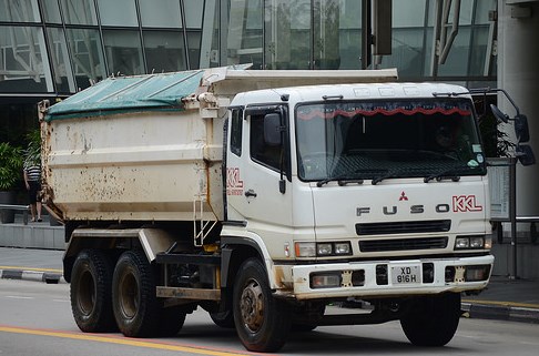 dump truck  Mitsubishi Fuso Super Great FV517JD