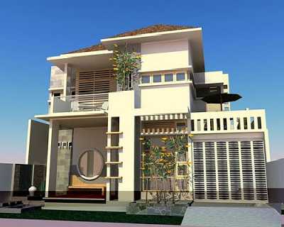   Gambar Rumah Minimalis Dengan Fasad Modern
