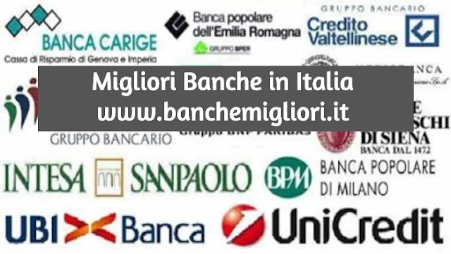 "Migliori Banche in Italia", il sito di recensione di prodotti bancari