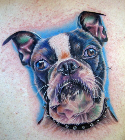 tattoos of dogs. Latest animal tattoo of dog is