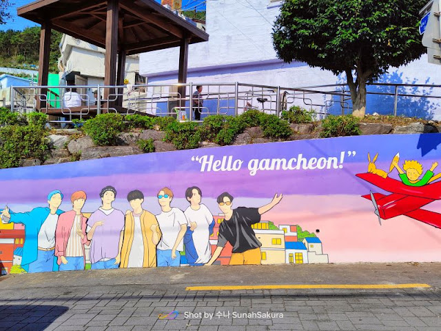 Hantar Poskad ke Malaysia di Gamcheon Culture Village, Busan