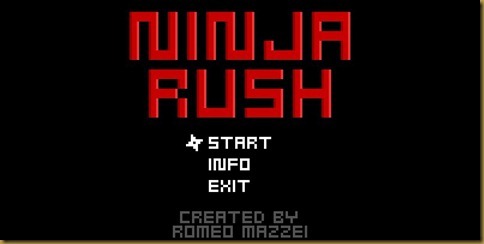 Ninja Rush タイトル