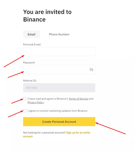 How to Register for a Binance Account