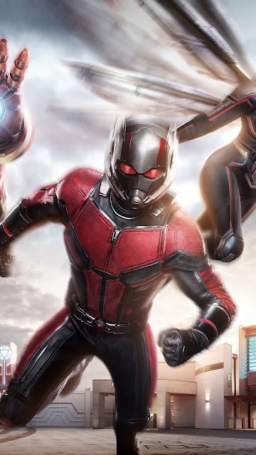 Iron Man Ant Man Wasp