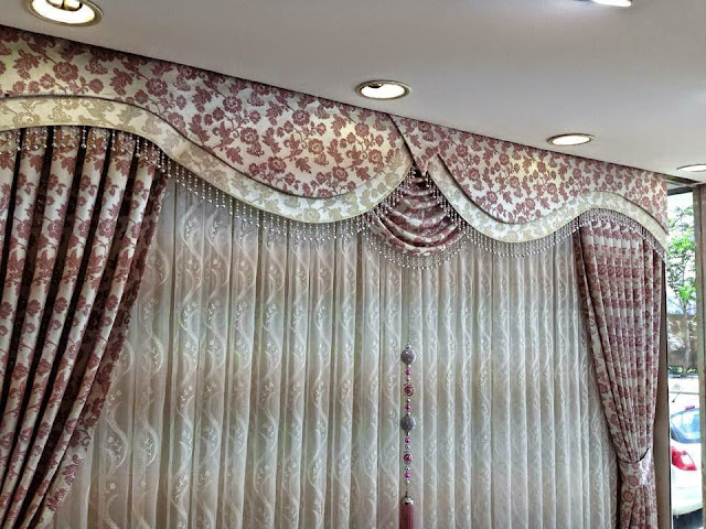 textile curtain manufacturers model 4