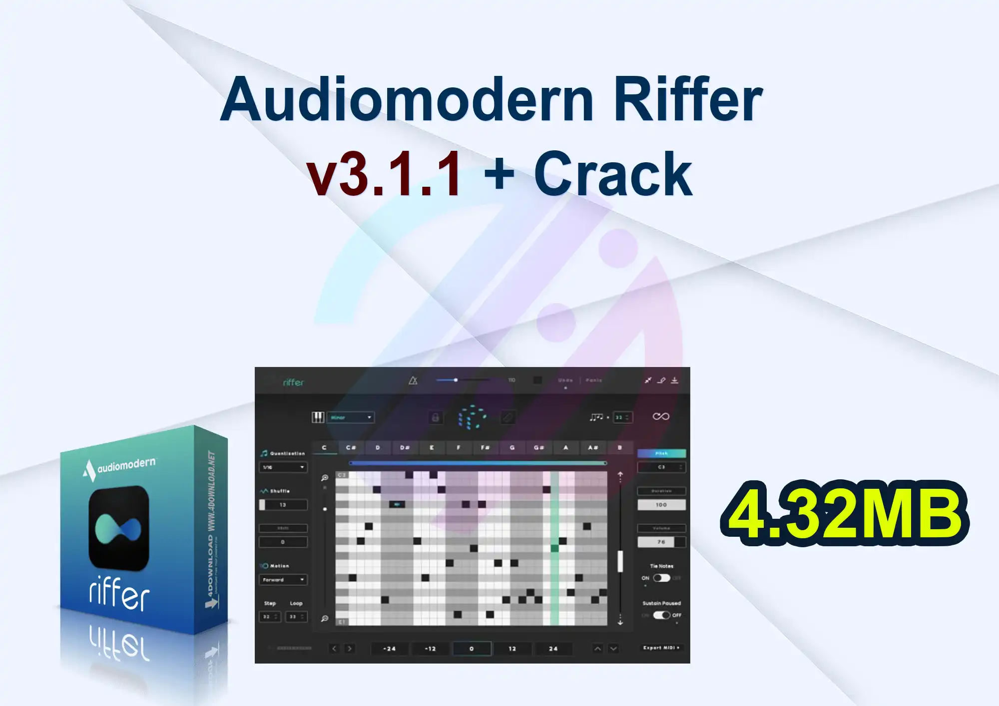 Audiomodern Riffer v3.1.1 + Crack