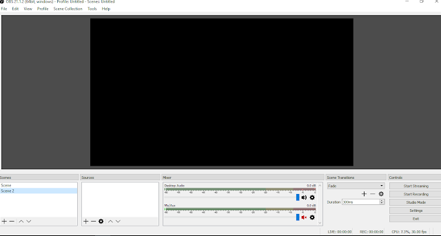  menggunakan aplikasi biasanya akan terjadi lag bukan OBS Studio, Software Record Paling Ringan