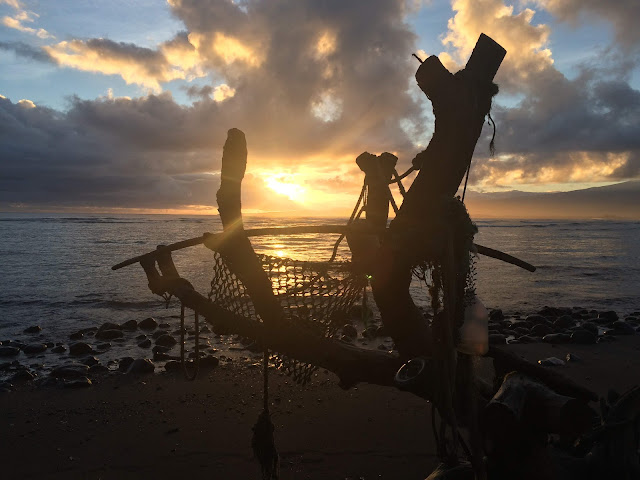 fishers of men net beach sunrise Maui Hawaii