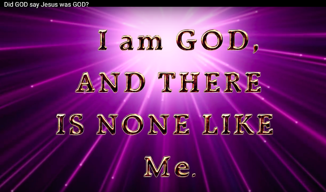 What GOD says that: THERE IS NONE LIKE Me, proves the TRINITY is false, simply because there are TRINITY gods which are identical to the concept of GOD as a TRINITY.