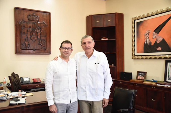 Gobernador de Tabasco, Adán Augusto López, da positivo a Covid 19