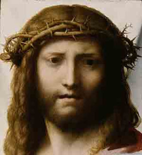 Jesus Christ with crown of Thorns on the Cross free Christian religious image download