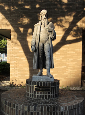 Gutenberg statue Wayne State University Detroit