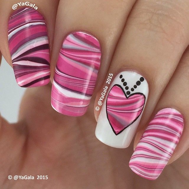 Gradient And Stamping by Yagala from Nail Art Gallery | Pretty nail art,  Neon nails, Nail art