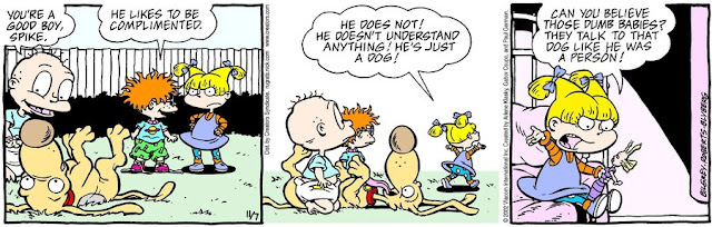 Classic Rugrats Comic Strip for November 7, 2023 | Nickelodeon