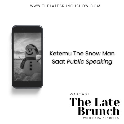 Ketemu The Snowman Saat Public Speaking