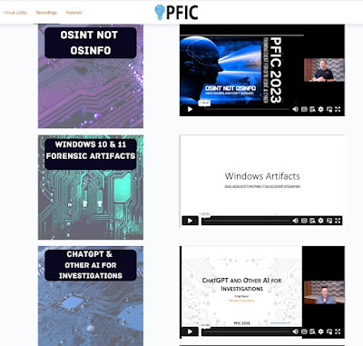 DIGITAL FORENSICS: pfic-conference 2023