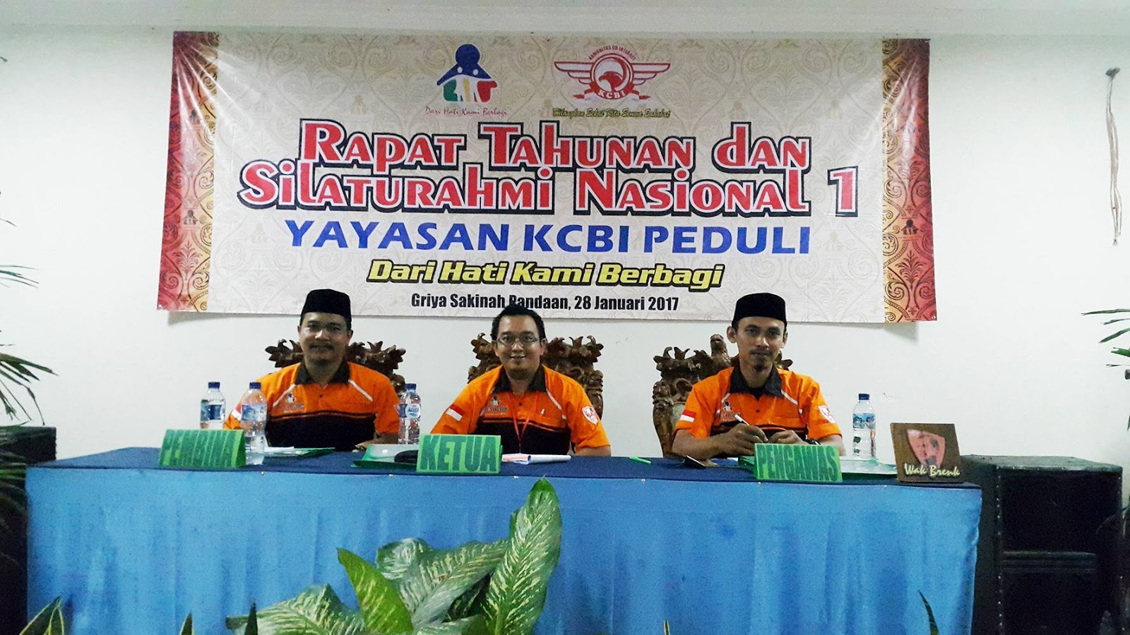 HASIL RAPAT TAHUNAN YAYASAN KCBI 2021 YAYASAN KCBI PEDULI