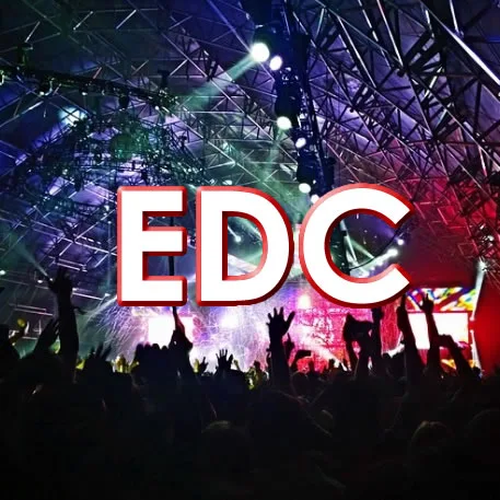EDC Electric Daisy Carnival Mapa