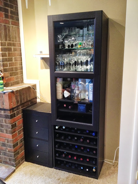 wine rack cabinet plans free