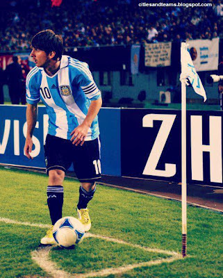 Lionel Messi Big Captain Of His National Team Argentina