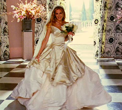 vivienne westwood wedding dress sex and the city movie. vivienne westwood wedding