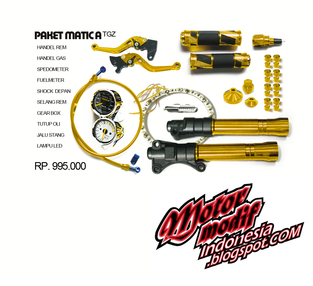 motormodifindonesia PAKET MOTOR MATIC LENGKAP