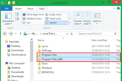 Penjelasan Mengenai Aktivitas Files (X86) Di Windows 64-Bit