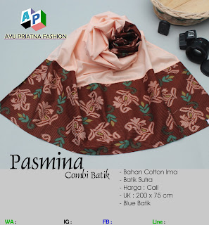 PASMINA Combi Batik