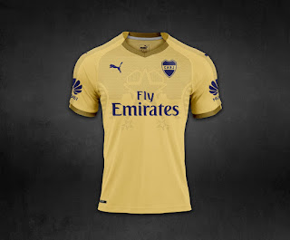 Camiseta Boca Juniors 2018 - Boca Juniors Kit 2018 - THIRD