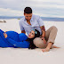 White Sands Maternity Photo Shoot