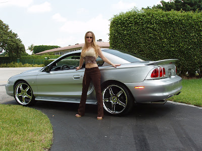 New Ford Mustang Girls, Automotive Car