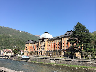 The Grand Hotel in San Pellegrino Terme opened in  1904 with 250 luxury guest rooms