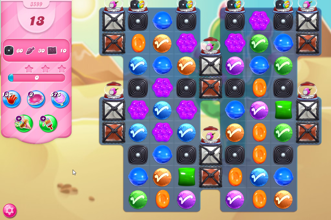 Candy Crush Saga level 3599