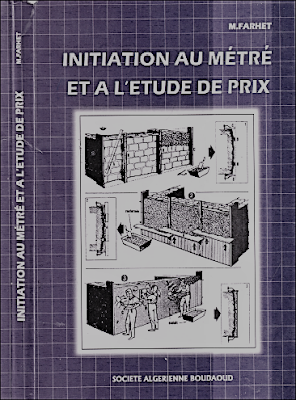 Télécharger gratuitement LIVRE : « Initiation au métré et à l’étude des prix » - PDF gratuit