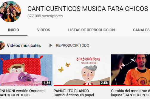 Canticuentos Música para chicos