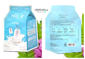 APIEU MILK ONE PACK WHITE HYDRATING REVIEW