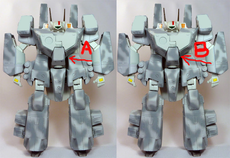 GBM custom VF-1J GBP-1S Armored Valkyrie Operation GRAY FOX Day 2