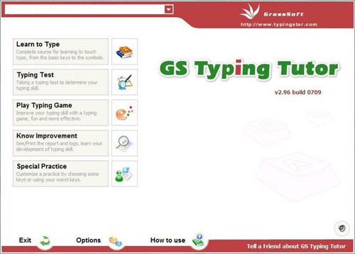 GS Typing Tutor 2.96 Full
