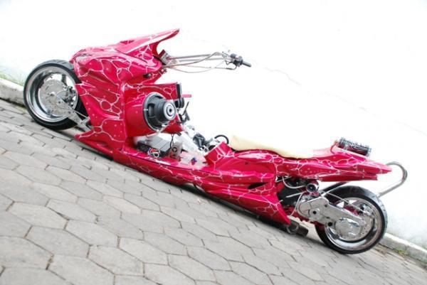  Modifikasi Yamaha Mio Lowrider 