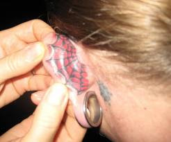 Tattoo On The Ear