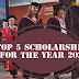 Top 5 Scholarships for the Academic Year 2021-22