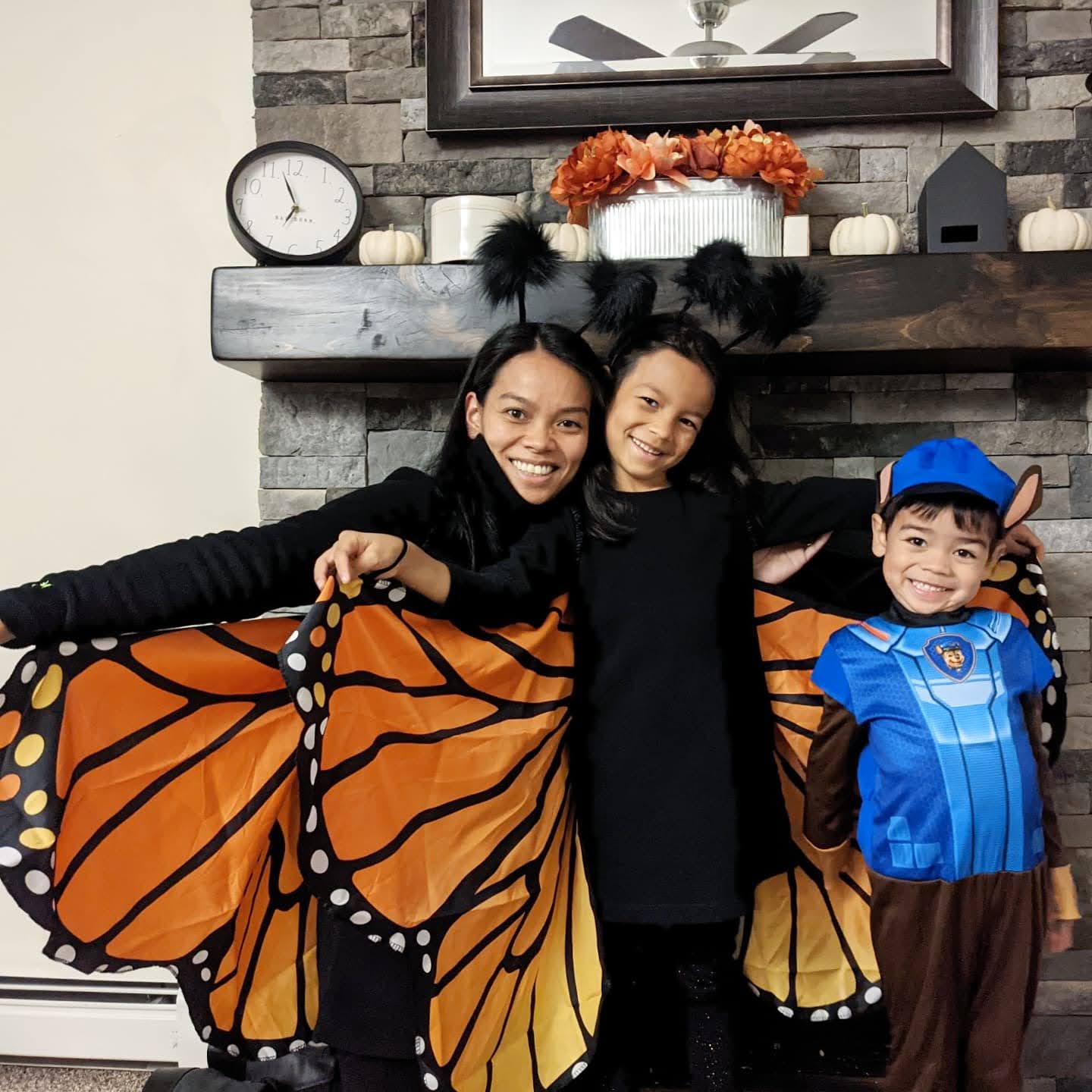 Monarch Butterfly Halloween Costume and Paw Patrol Chase Halloween Costume | Taste As You Go