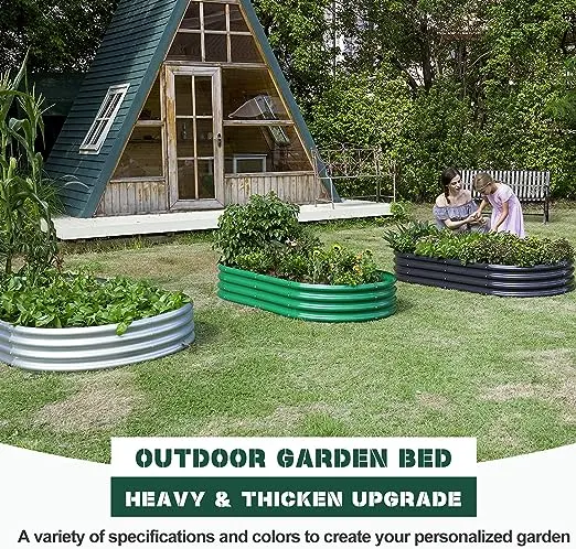 Discover the Land Guard Galvanized Raised Garden Bed Kit