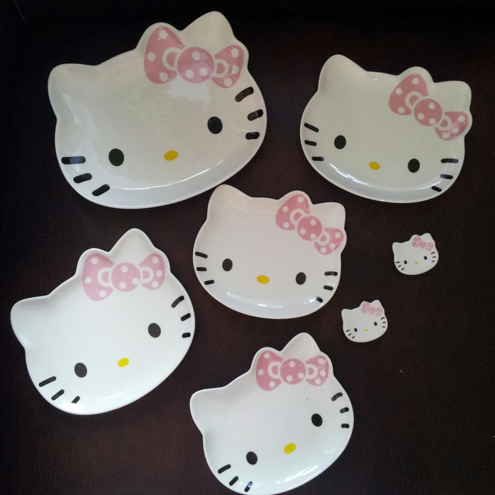 Jual Piring Keramik Hello Kitty  Murah Grosir Ecer Kepala 7 