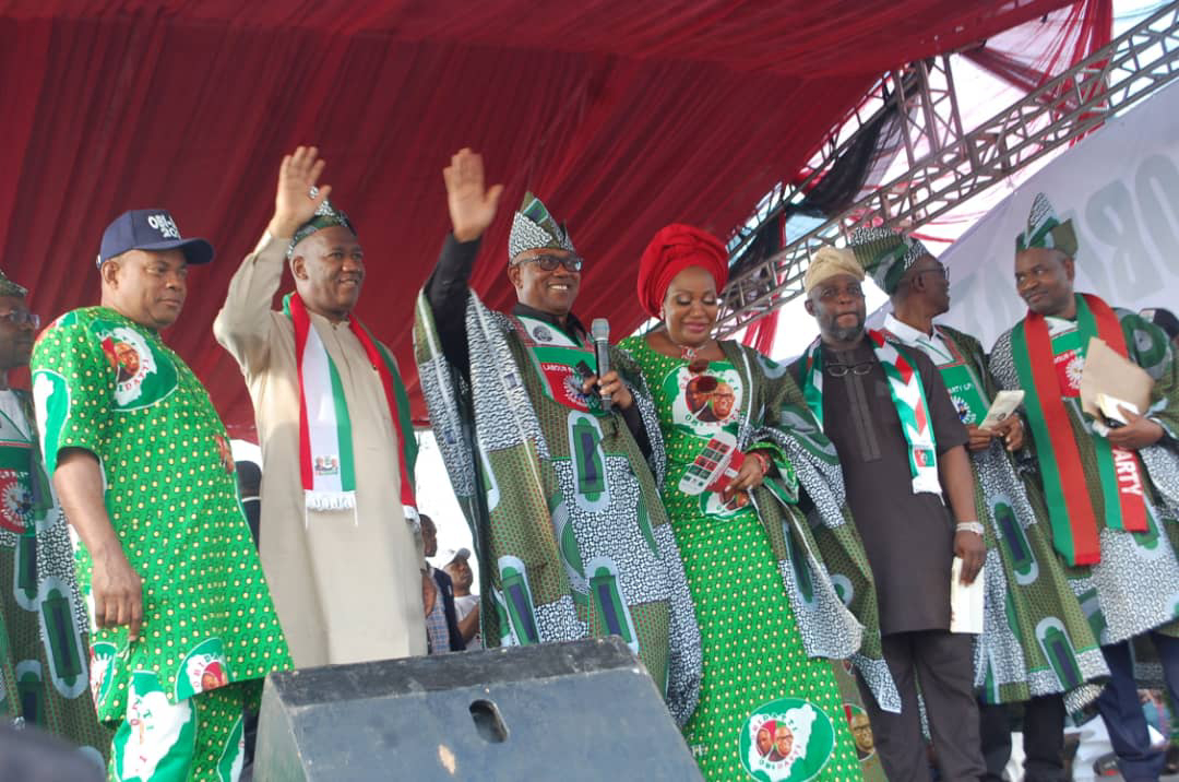 Labour Party Holds Presidential Campaign Rally in Ibadan, Oyo State.