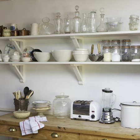 Shortcut to Mushrooms Open  Shelving  and Hippy Kitchens 