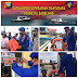 Satpolairud Polresta Barelang Memberikan Bantuan Life Jacket dan Lifebuoy kepada Kapal Penumpang dan Kapal Pancung  
