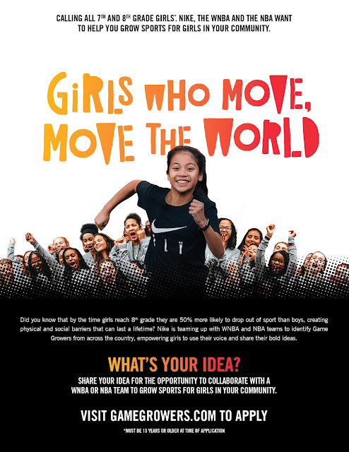 The Brooklyn Nets and Nike Team Up to Encourage Teen Girls to Play Sports - dellahsjubilation.com