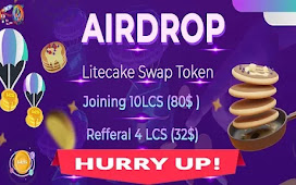 LITECAKE SWAP Airdrop of 18 $LCS Token worth $144 USD Free