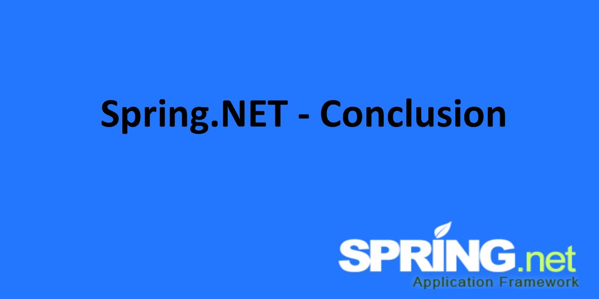 Spring.net developers in India